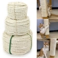 thumbnail image 2 of Sisal Rope Cat Scratching Post Toy Cat Tree DIY Climbing Frame Replacement Rope Desk Leg Binding Rope For Cat Sharpen Claw ShopWise Round, 2 of 9