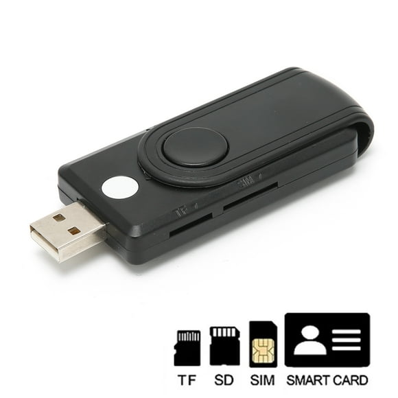 Card Reader, Small Size Mini Convenient TF Card Reader Portable For Chip Cards For Banks For Post Offices