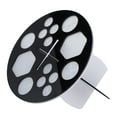 thumbnail image 3 of Makeup Brush Drying Rack, 2 Leg Brackets Brush Drying Rack Black White Stable Structure  For Home Use, 3 of 8