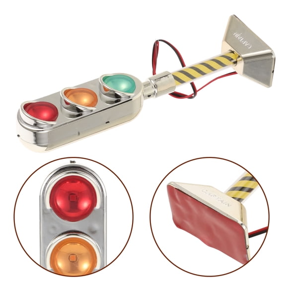 LEORX Stop Light Decor Mini Traffic Light Decor Multi 1Pack Car Interior Decoration for Car Enthusiasts
