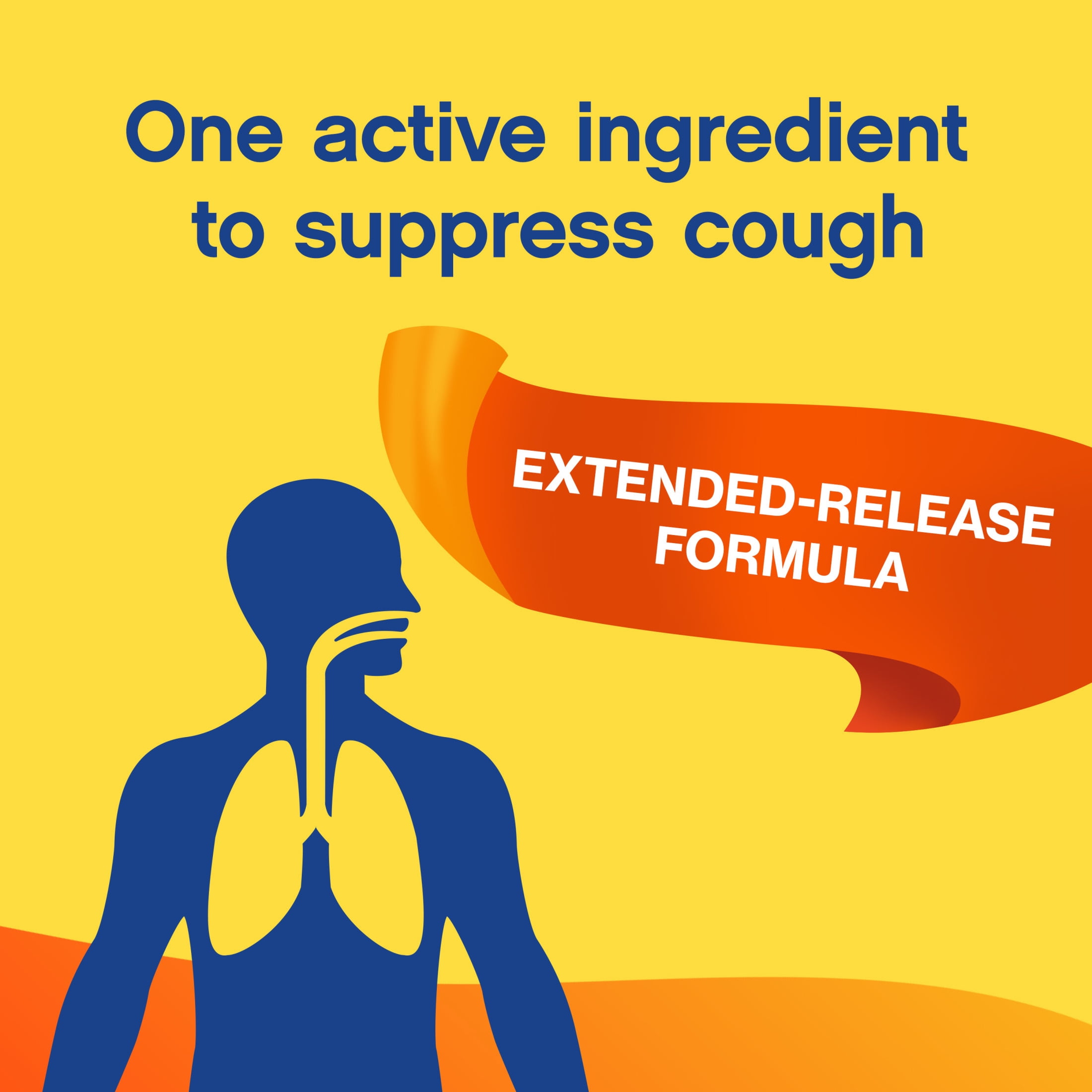 Delsym Adult 12 hour Cough Relief Medicine, Powerful Cough Relief for 12 Good Hours, Cough Suppressing Liquid, #1 Pharmacist Recommended, Orange Flavor, 5 Fl Oz