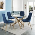 thumbnail image 4 of CARMILLA DINING TABLE GOLD, 4 of 8