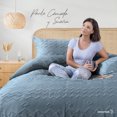 thumbnail image 2 of Juego de Funda para Edredon Duvet Dreamlab, Tamaño Queen, Color Azul Mezclilla, 3 Piezas, 2 of 9