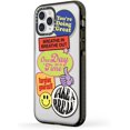 thumbnail image 2 of CASETiFY Étui Impact pour iPhone 12 Pro Max - Flower Power Retro - Noir Clair, 2 of 6