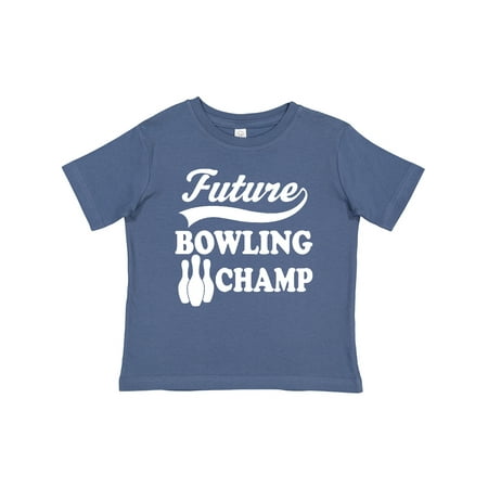 

Inktastic Future Bowling Champ Childs Bowler Gift Baby Boy or Baby Girl T-Shirt