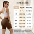 thumbnail image 6 of ZOUYUE Slip Shorts for Women Under Dress,Seamless Spandex Anti Chafing Underwear Bike Shorts,Buttlift Comfortable Yoga Shorts Boyshort, 6 of 6