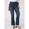 thumbnail image 3 of Woman Within Plus Size Stretch Bootcut Clean Jeans, 3 of 4