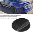 thumbnail image 4 of Tapa de gas de fibra de carbono para mustang-fibra de carbono de gas de la puerta de la tapa de la modificación del coche para Ford Mustang 2014-2019 depósito de Higoodz Accesorio de coche, 4 of 7