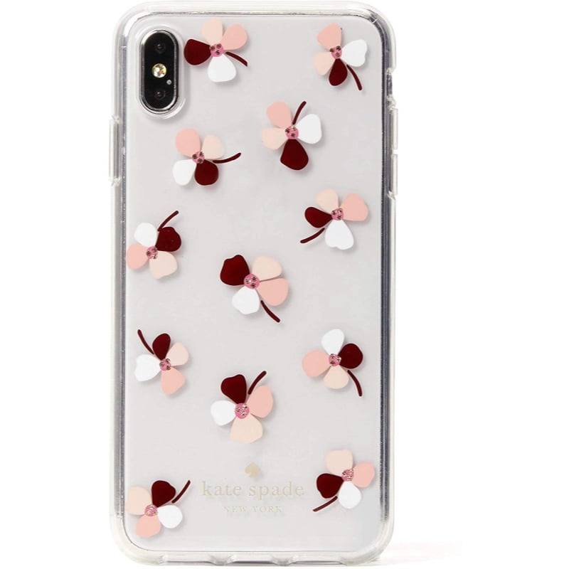 Kate Spade New York Dusk Buds Ditsy Floral Clear iPhone XR Case