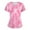 Multicolor#9, variant on QATAINLAV 2025 Summer Savings! Scrubs for Women Tie Dye Printed Scrub Tops Short Sleeve V Neck Nurse Working Uniform Casual Caregiver Top Multicolor XL