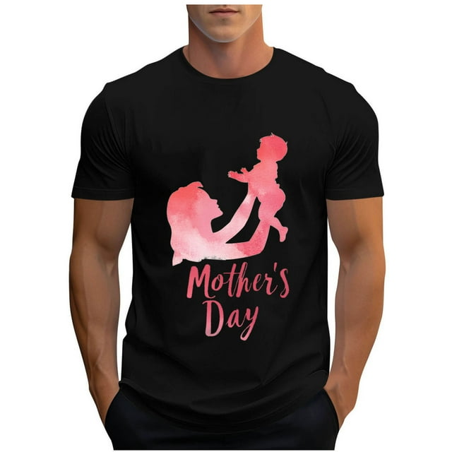 Usted Es Más Que una Camisa de Puntuación de Prueba, Hombre de Moda Casual Día de la Madre Impresión Deportiva Camiseta de Manga Corta