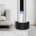 thumbnail image 3 of Black Display Stand, Iron Construction with 220lbs Load Capacity, 19.7in Diameter Round Platform, Ready-to-Use for Retail and Home Decor, 3 of 14