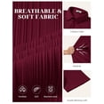 thumbnail image 5 of COOFANDY Mens Short Sleeve Shirts Casual Polo Shirts Collared Summer Shirts Textured Knit Golf Shirts, 5 of 6