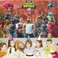 thumbnail image 2 of Fortnite Birthday Banner Backdrop Background Taspestry Post Wall Decor Party Supplies, 2 of 6