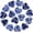 Blue-02, variant on 15 Pack Natural Healing Crystal Worry Stones, 0.8 Inch Polished Heart-Shaped Gemstones for Meditation, Chakra Balancing, Energy Work, Reiki, Pocket Decor