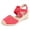 Red, variant on Women's Platform Wedge Sandals Close Toe Elatic Ankle Strap Heels Comfortable Wedding Bridesmaid Dressy Shoes Daily Walking Footwear Beige Size 8