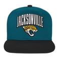 thumbnail image 2 of Youth Outerstuff  Teal Jacksonville Jaguars Essentials Snapback Hat, 2 of 3