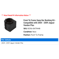 thumbnail image 2 of Front To Frame Sway Bar Bushing Kit - Compatible with 2004 - 2009 Jaguar XJR 2005 2006 2007 2008, 2 of 2