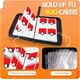 thumbnail image 5 of Trading Card Binder, 400 Pockets, 4-Pocket Zipper Album Holder, Red (brown, 400), 5 of 5