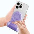 thumbnail image 3 of Teléfono magnético Selfie Grip Power Bank Charge para Huawei iPhone 14 Pro (Púrpura), 3 of 5