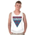 thumbnail image 3 of Vote Pizza Foodie USA Election Gym Tank Top T Shirts Men Women Brisco Brands S, 3 of 6