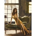 thumbnail image 3 of Page, Thomas 19x24 Black Modern Framed Museum Art Print Titled - The Pose, 3 of 5