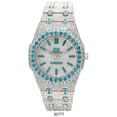 Aquamarine 5077-metal-band-watch