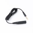 thumbnail image 1 of Cable Adaptador Sennheiser Negro AUX 3.5mm HD429/SP20 - S013 Sennheiser AUX 3.5mm HD429/SP20, 1 of 2