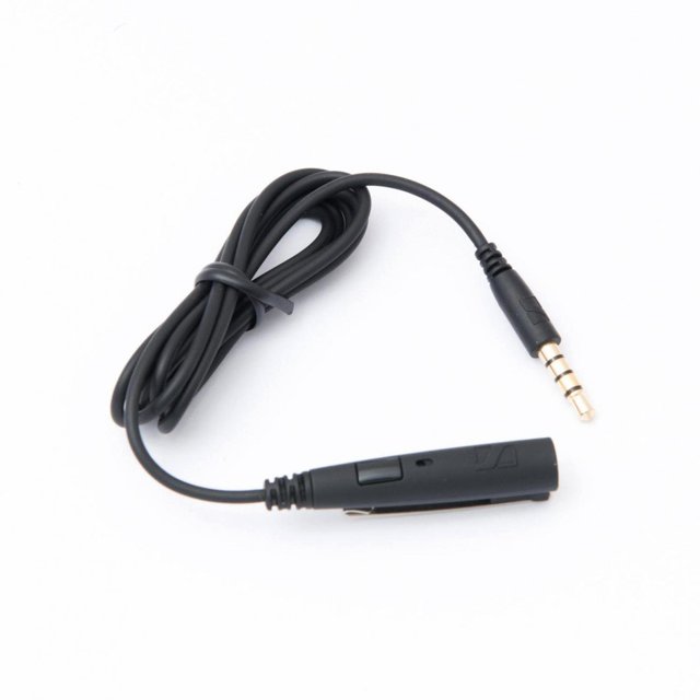 Cable Adaptador Sennheiser Negro AUX 3.5mm HD429/SP20 - S013 Sennheiser AUX 3.5mm HD429/SP20