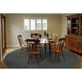 thumbnail image 2 of Garland Rug Town Square Cinder Gray Round Indoor Area Rug, 5' x 5', 2 of 6