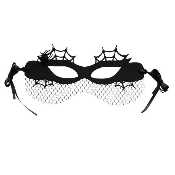 KAKOWELY Máscara de Halloween, máscara de araña para fiesta de cosplay, máscara de mascarada para mujer, máscara de festival