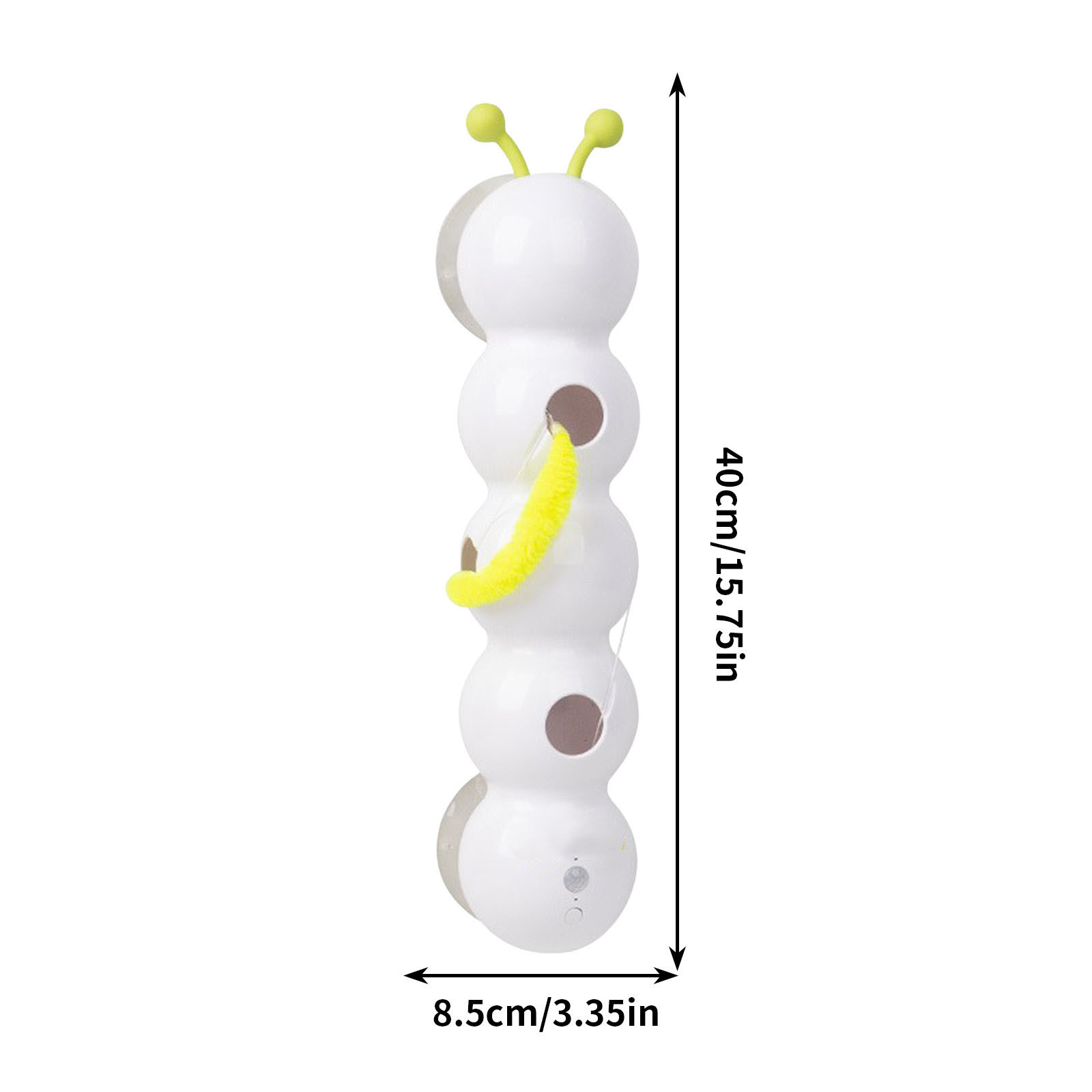 Interactive Smart Cat Toy, Rechargeable Motion Activated Cats Toys, Bite Resistant, Automatic Kitten Toys for Bored Cats for All Ages Indoor Cat