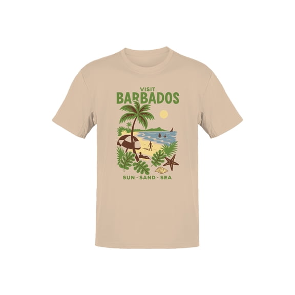 Visit Barbados: Sun, Sand, Sea Men's T-shirt
