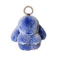 thumbnail image 2 of Bunnylulu Easter Keychain With Tin Box, Bunny Lucky Keychains, Handmade Soft Bunny Keychain, 2 of 5
