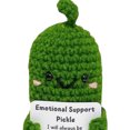 thumbnail image 2 of Muñecas Punto Positivo Apoyo Emocional Pepino (Pickle), 2 of 4