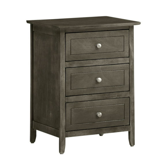 Glory Furniture Daniel Nightstand in Gray Color