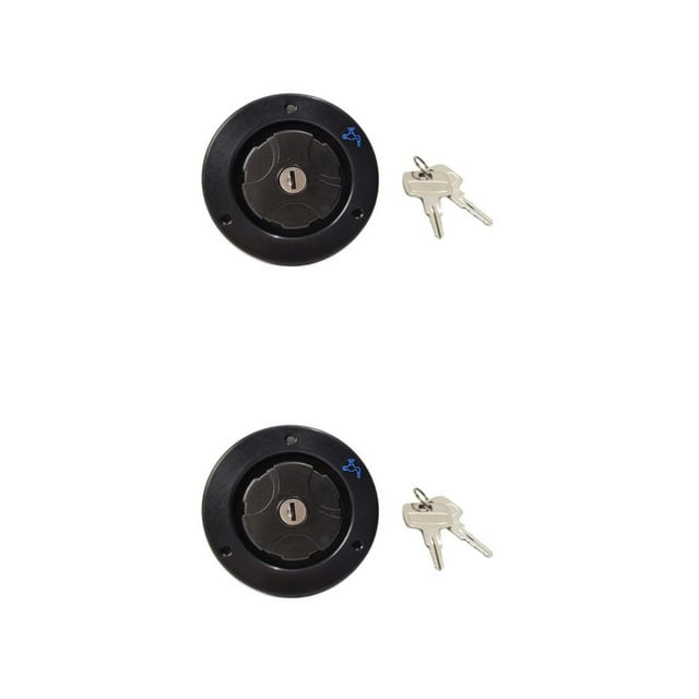 Youkk Reliable Safe Wide Range Of Selections Water Inlet For Camping Durable black 2Set