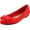 Red, variant on Karen Scott Womens CHANDII Round Toe Ballet Flats, Red, Size 7.0