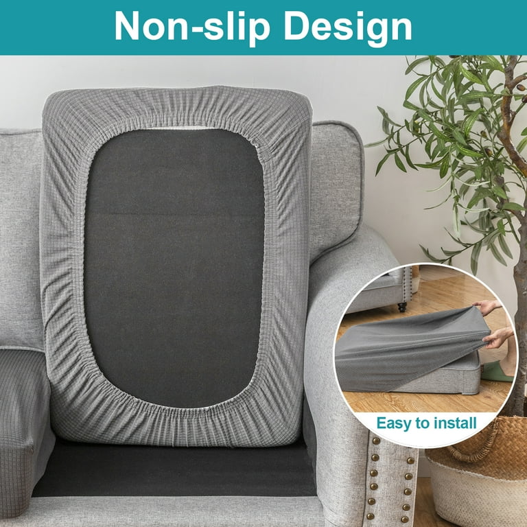 TOPCHANCES 100% Waterproof Outdoor Patio Cushion Covers for