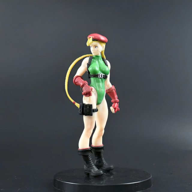 figura de Anime Gk Cammy PVC Arco Iris Latino 17cm figura de acción blanca Streetjean juguete regalo para niños