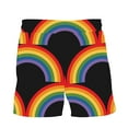 thumbnail image 5 of IROINNID Mens 7 Inch Quick Dry Printed Short Swim Trunks with Mesh Lining Swimwear Bathing, 5 of 9