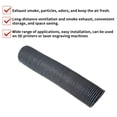 thumbnail image 5 of Manguera de Ventilador de Escape para Impresora 3D, Tubo de Ventilación de Lámina Cifrada, Tubo de Humo Escalable para 2.4 R2 Trident, Sin Ventilador, 5 of 5