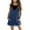 Dark Blue, variant on Kids Jumpsuit Casual Sleeveless Jumpsuit Girls' Overalls with Pockets Kids Pants for Girls 4-5 Years