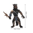 thumbnail image 2 of Simulated Werewolf Soldier Statue Werewolf Model Room Arrangement Ornament, 2 of 8