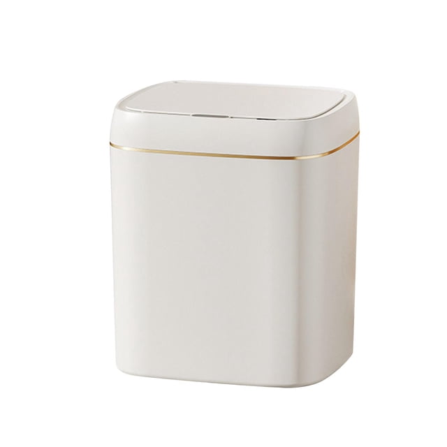 Contenedor de basura eléctrico para baño, impermeable, automático 11L