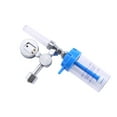 thumbnail image 3 of 2X Oxygen Meter .YX11A Buoy Type Oxygen Inhalator Meter Pressure Reducing Valve Pressure Regulator G5/8,2 * Oxygen inhaler 2 * Nasal oxygen tube,Silver, 3 of 8
