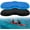 Blue, variant on Kayak Boat Seat Cushion, Thicken Anti Slip Waterproof Gel Kayak Seat, Portable Canoe Rowing Rubber Dinghy Pad for Stadium Sit in Kayak Inflatable Fishing Kayak Canoe Kayak Office Cushion Accessories