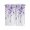MediumPurple, variant on Sage Green Eucalyptus Leaves Half Window Curtain 36 Inches Long, Spring Rustic Botanical Window Treatment Curtain Drapes, Small Tier Curtains for Bathroom Over Sink, 27.5"x36", 2 Panels