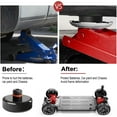 thumbnail image 4 of Car Jacks Rubber Mat, Shock Absorbing Perfect Fit Lift Jack Point Pad Adapter Strong Carrying Capacity Wear Resistance Easy To Use  for Model S 2016 To 2023, 4 of 7