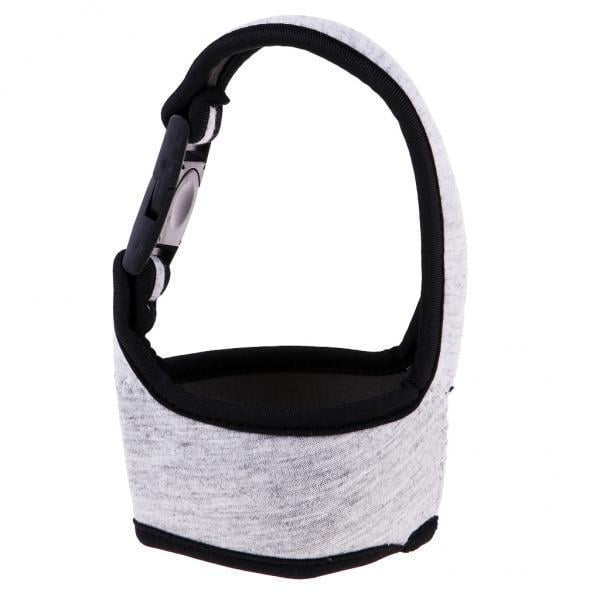 2 Fundas Aislantes para Tazas de Café, Portavasos Aislantes Reutilizables de Neopreno para Bebidas, Color Gris 4 piezas